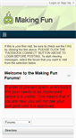 Mobile Screenshot of forum.makingfun.com